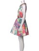 Alice + Olivia Printed Mini Dress