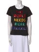 Alice + Olivia Graphic Print Crew Neck T-Shirt