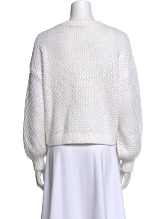 Alice + Olivia Printed Mock Neck Sweater