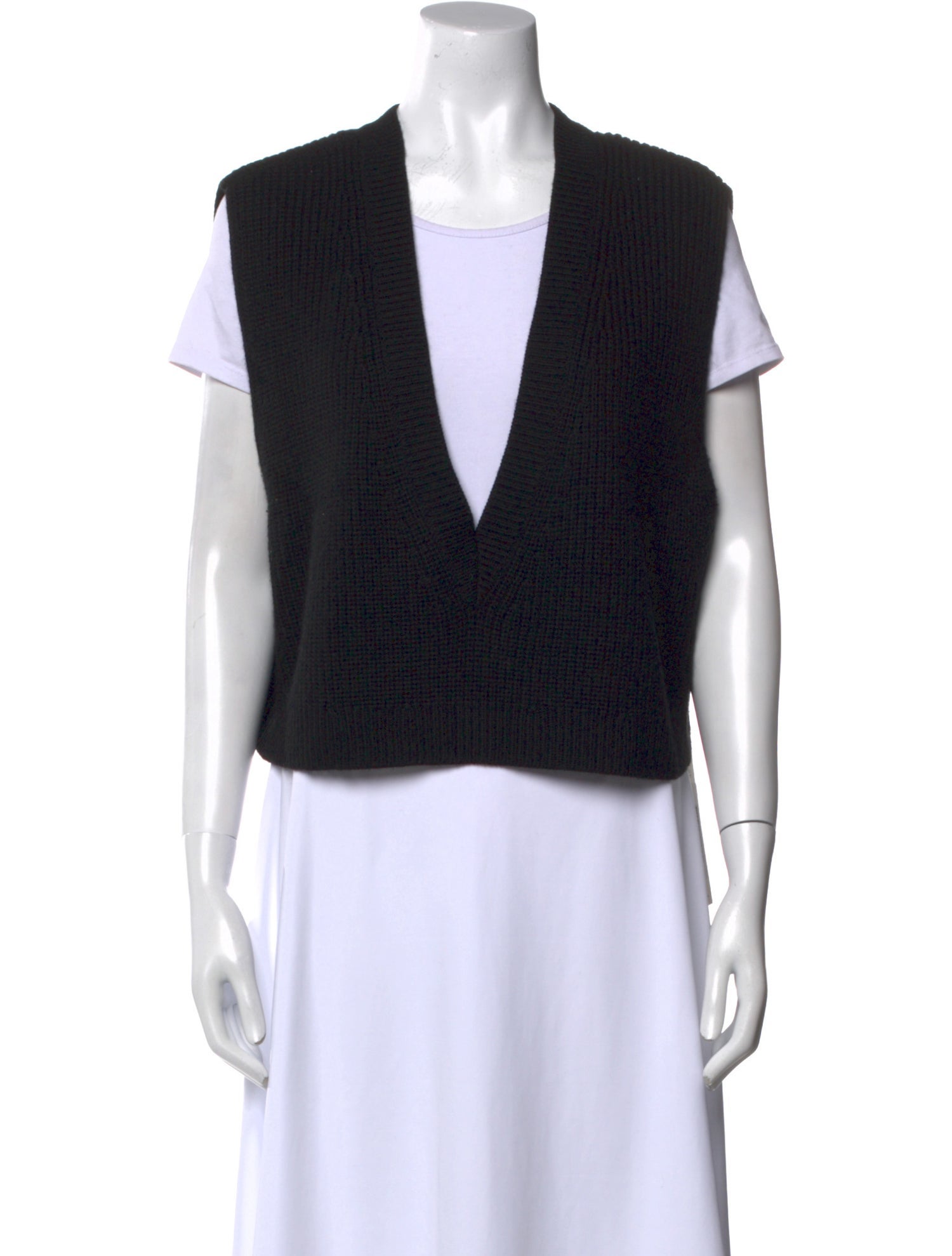 Alice + Olivia Wool V-Neck Sweater