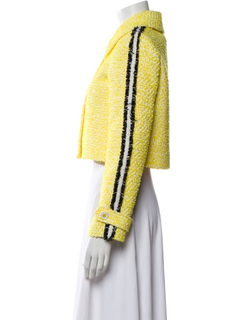 Alice + Olivia Tweed Pattern Jacket