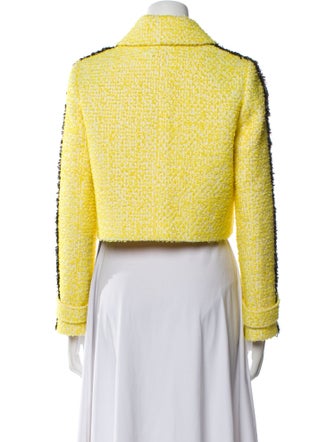 Alice + Olivia Tweed Pattern Jacket