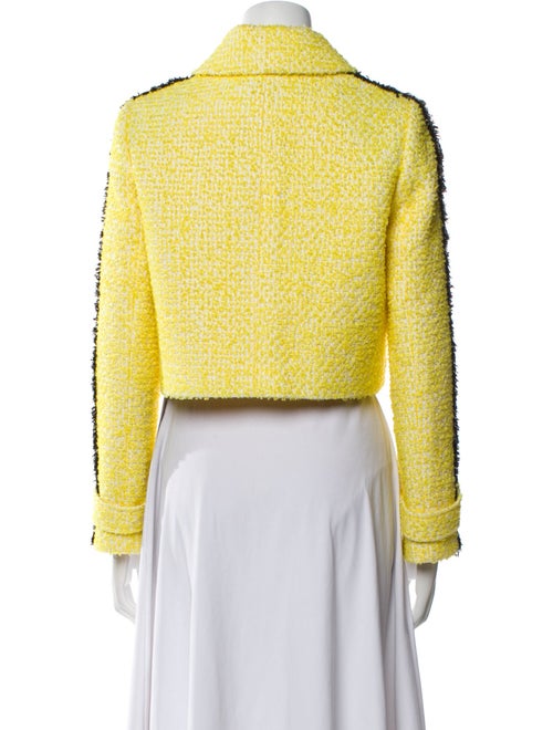 Alice + Olivia Tweed Pattern Jacket