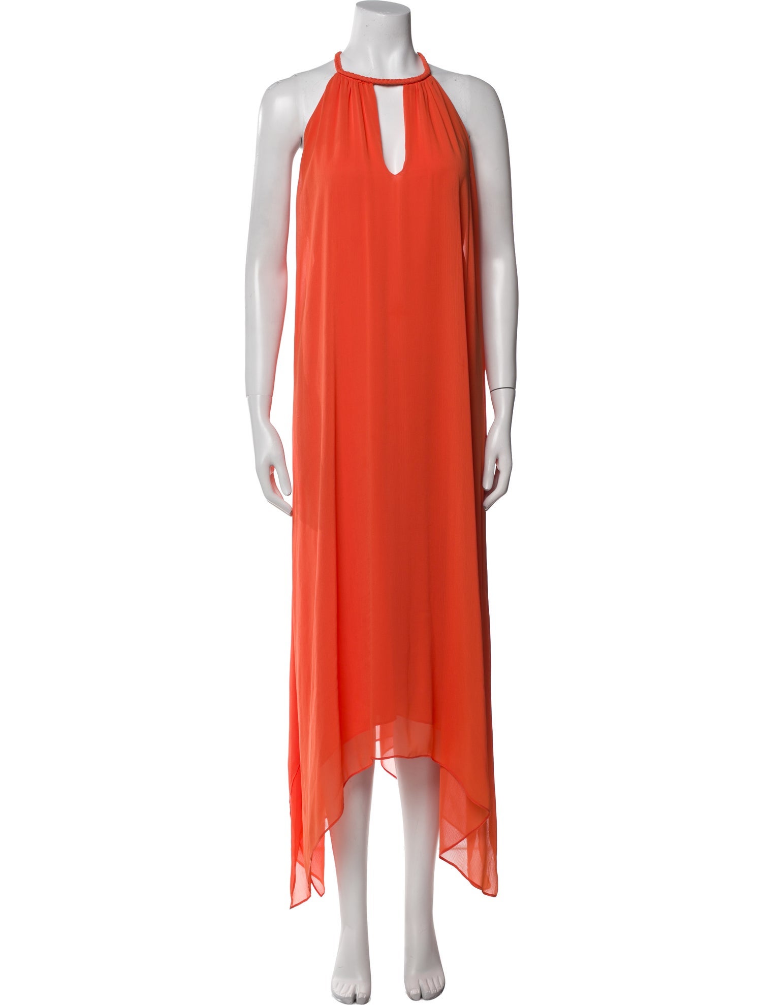Alice + Olivia Halterneck Long Dress