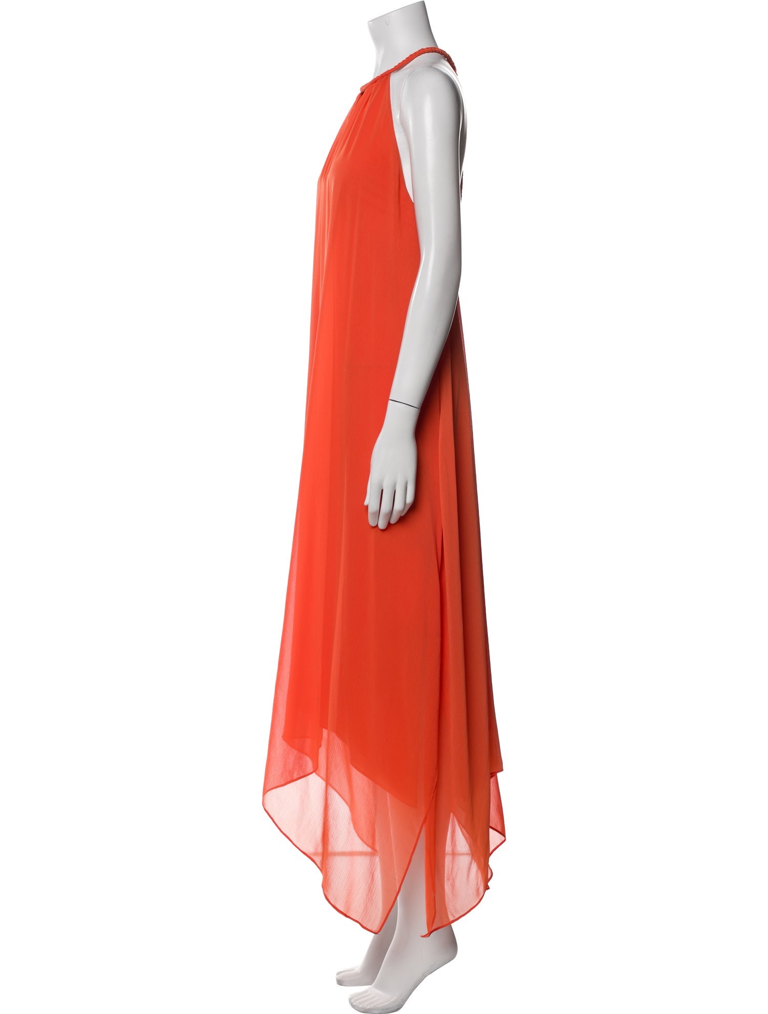 Alice + Olivia Halterneck Long Dress
