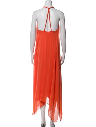 Alice + Olivia Halterneck Long Dress