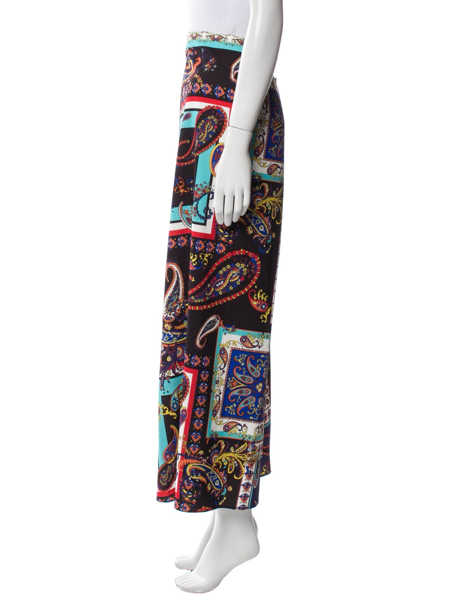 Alice + Olivia Printed Wide Leg Pants