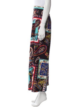 Alice + Olivia Printed Wide Leg Pants