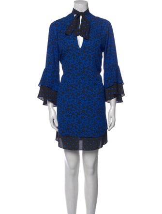 Alice + Olivia Printed Mini Dress