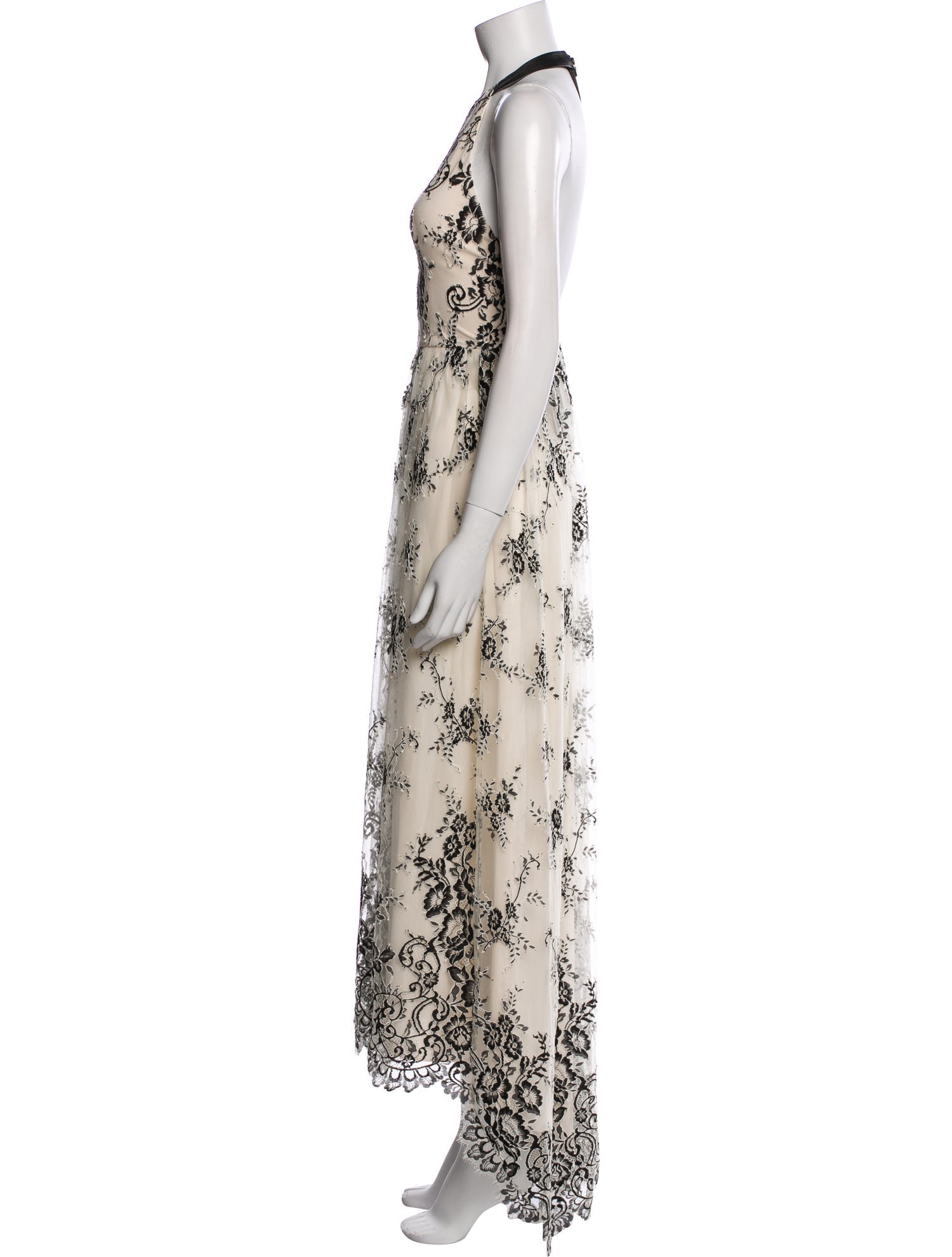 Alice + Olivia Printed Long Dress w/ Tags