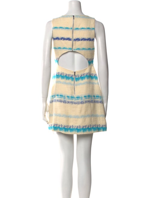 Alice + Olivia Striped Mini Dress