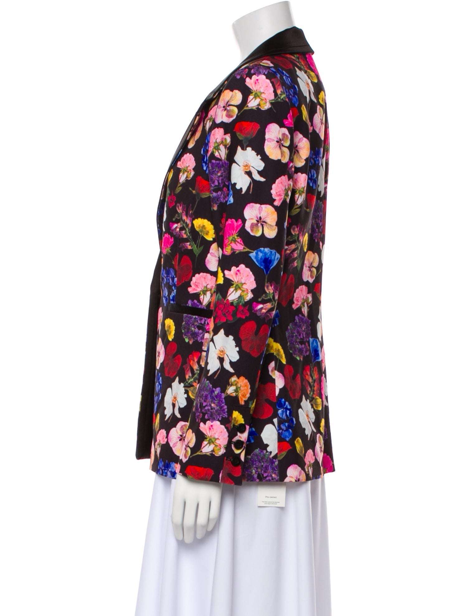 Alice + Olivia Floral Print Blazer
