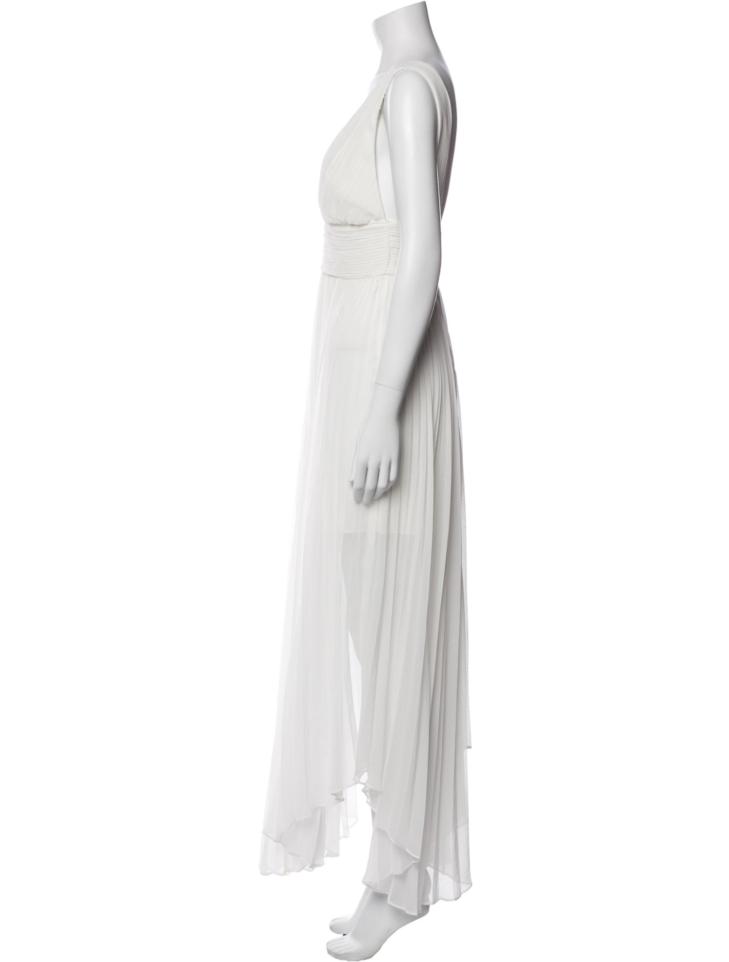 Alice + Olivia V-Neck Long Dress