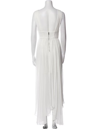 Alice + Olivia V-Neck Long Dress