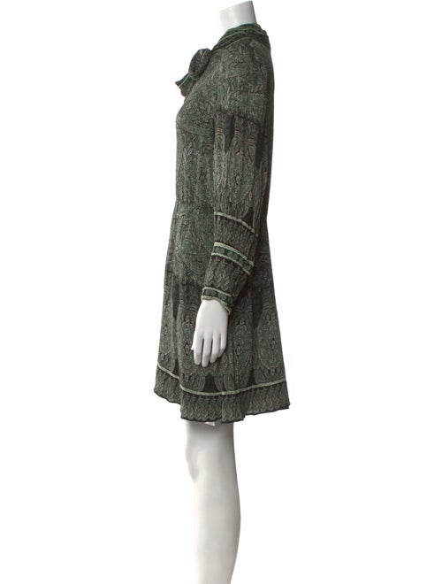 Alice + Olivia Paisley Print Mini Dress