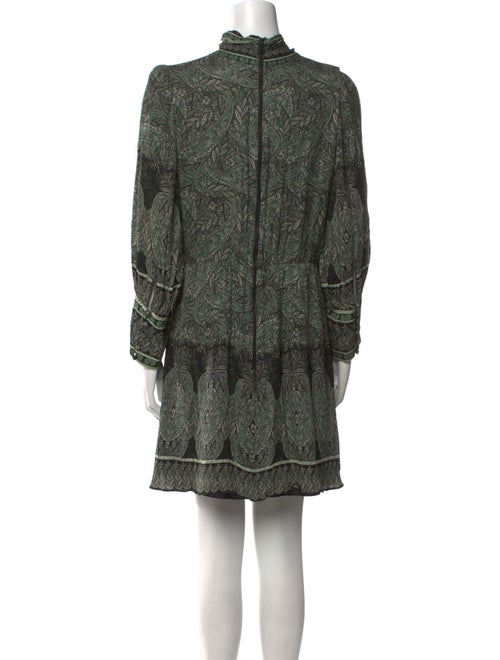 Alice + Olivia Paisley Print Mini Dress