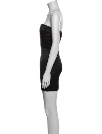 Alice + Olivia Strapless Mini Dress