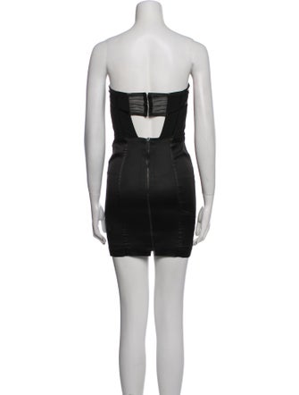 Alice + Olivia Strapless Mini Dress