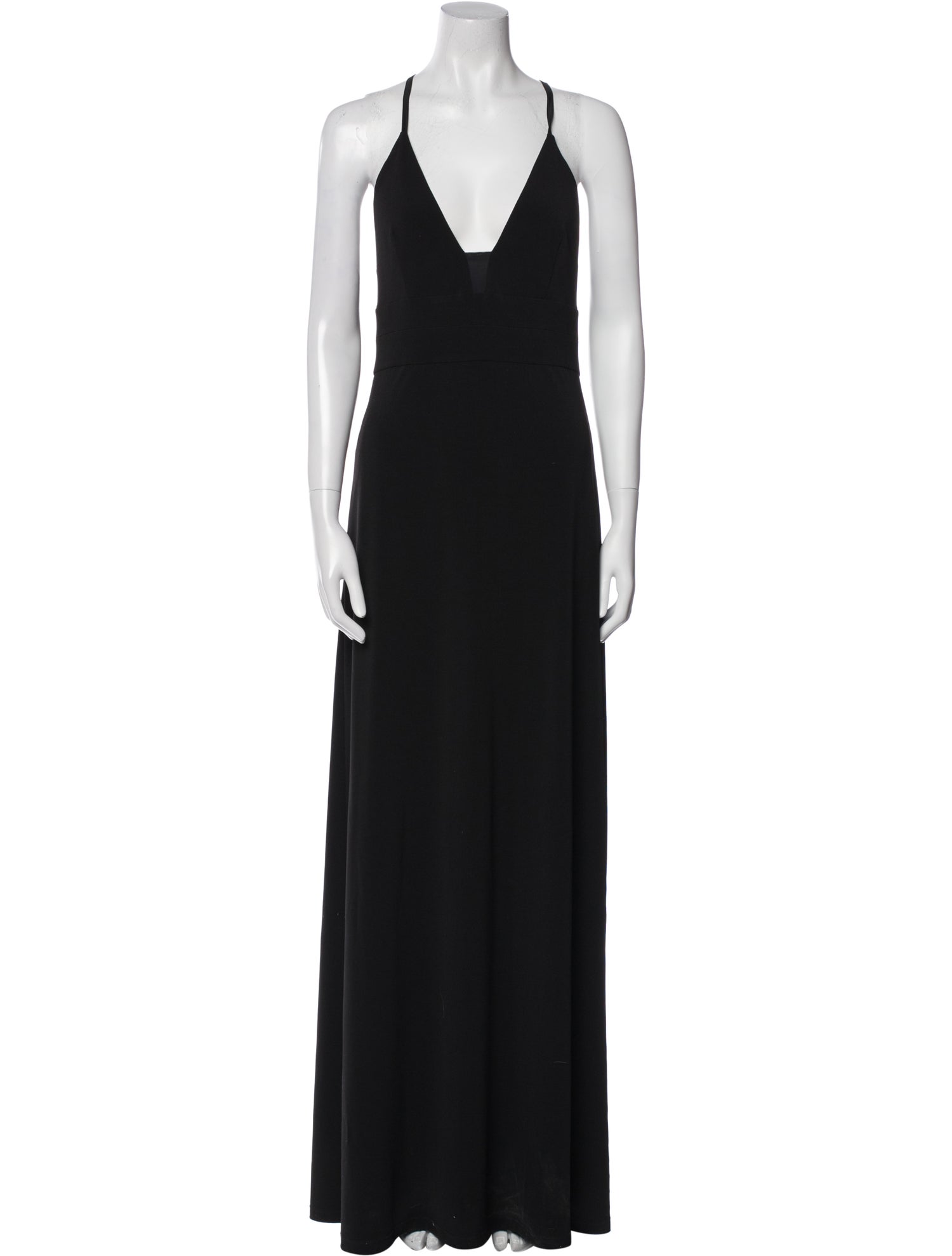 Alice + Olivia V-Neck Long Dress