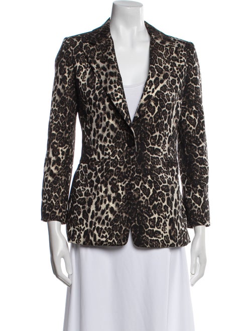Alice + Olivia Animal Print Blazer