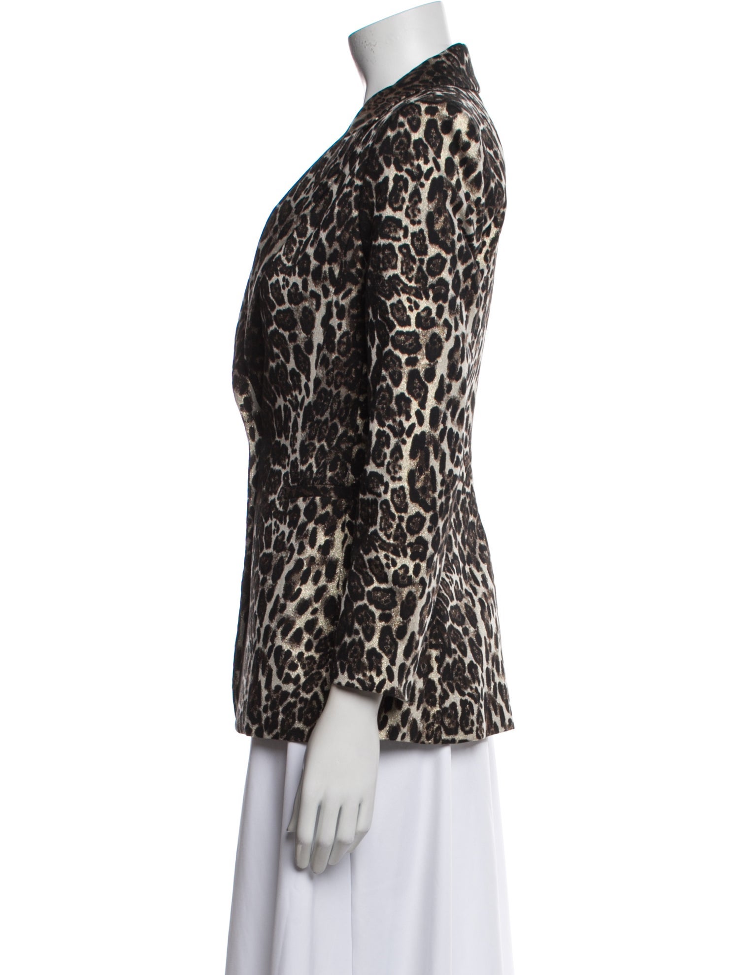 Alice + Olivia Animal Print Blazer