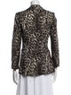 Alice + Olivia Animal Print Blazer