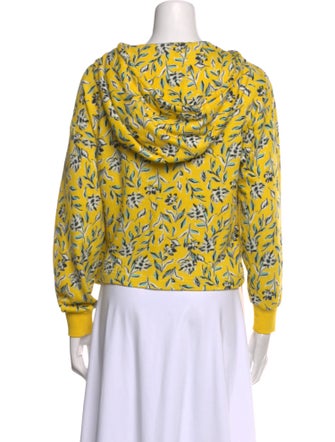 Alice + Olivia Printed Crew Neck Sweatshirt