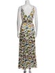Alice + Olivia Printed Long Dress