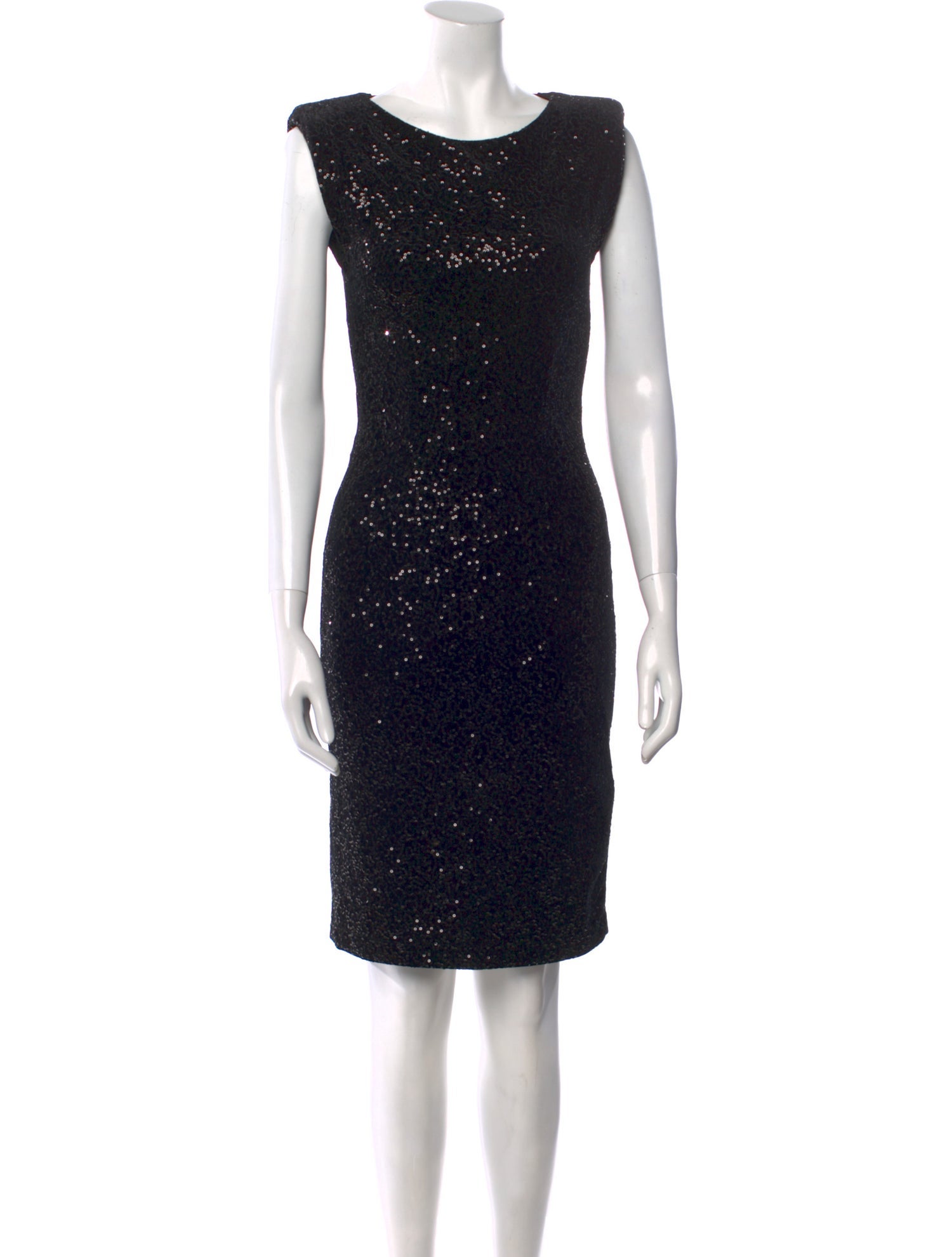 Alice + Olivia Bateau Neckline Mini Dress