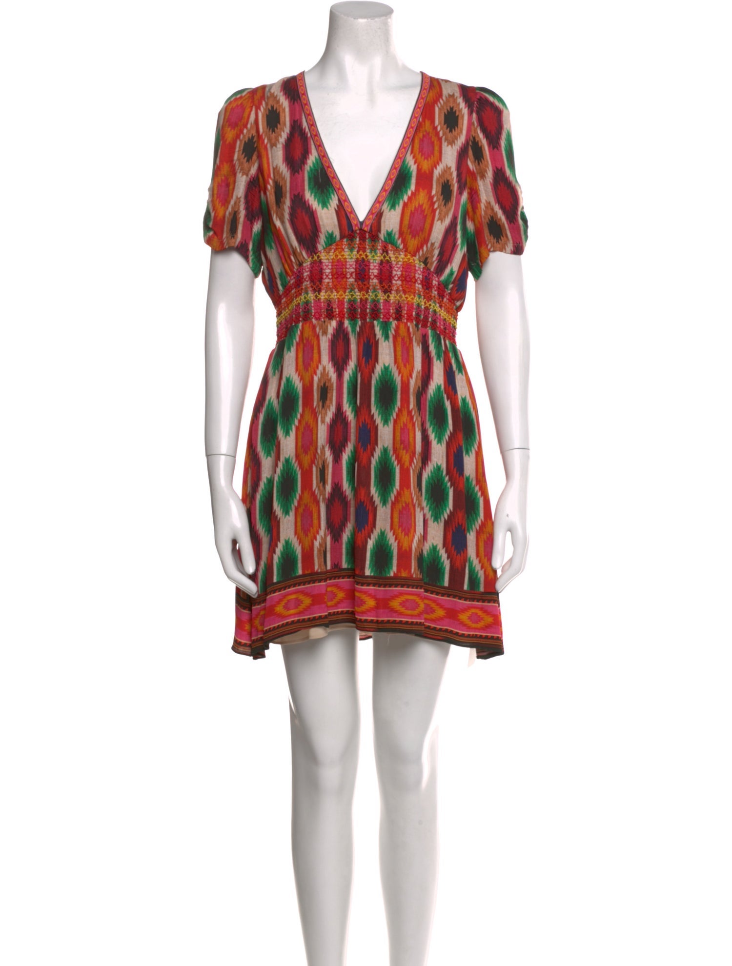 Alice + Olivia Printed Mini Dress