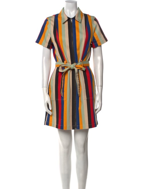 Alice + Olivia Striped Mini Dress