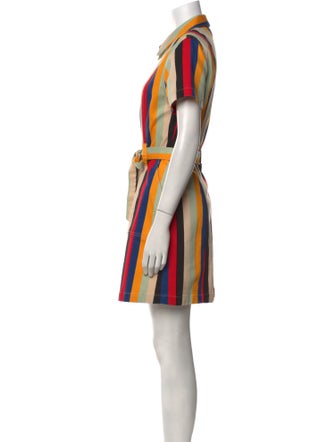 Alice + Olivia Striped Mini Dress