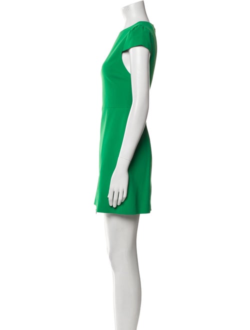 Alice + Olivia Crew Neck Mini Dress