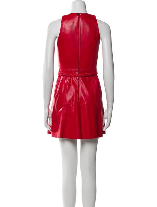 Alice + Olivia Crew Neck Mini Dress