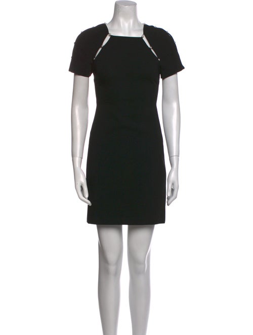 Alice + Olivia Square Neckline Mini Dress