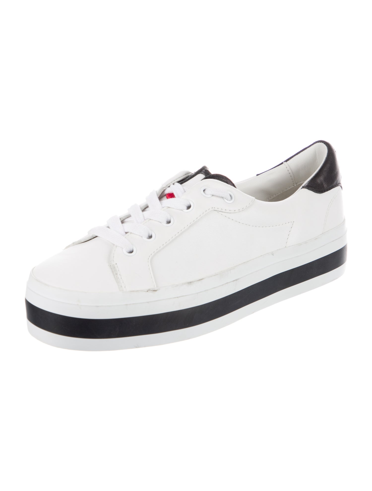 Alice + Olivia Leather Sneakers