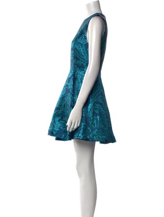 Alice + Olivia Printed Mini Dress