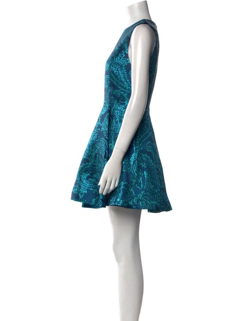 Alice + Olivia Printed Mini Dress