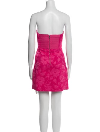 Alice + Olivia Strapless Mini Dress