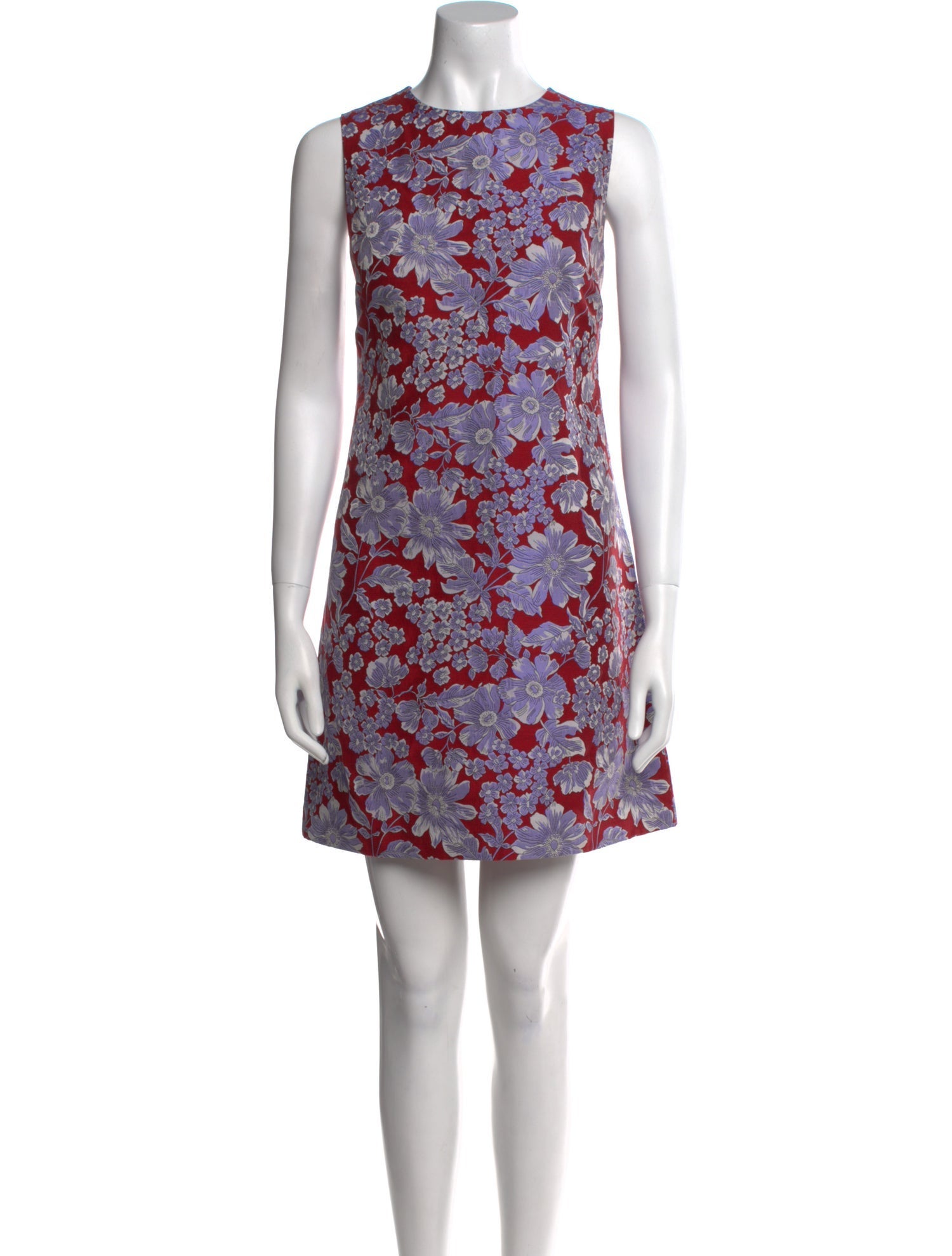 Alice + Olivia Floral Print Mini Dress