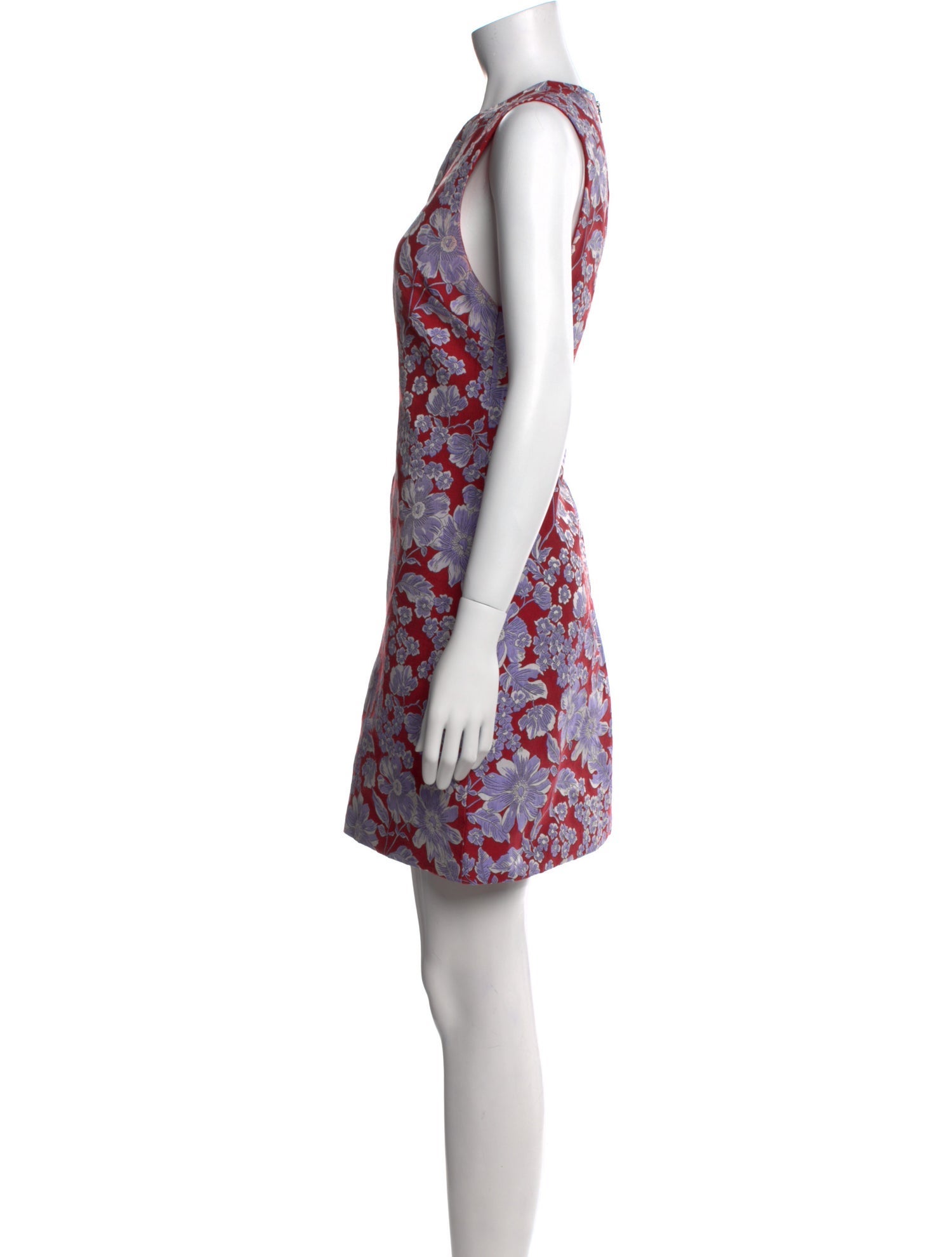 Alice + Olivia Floral Print Mini Dress