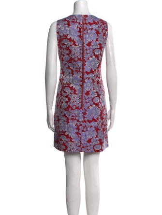 Alice + Olivia Floral Print Mini Dress