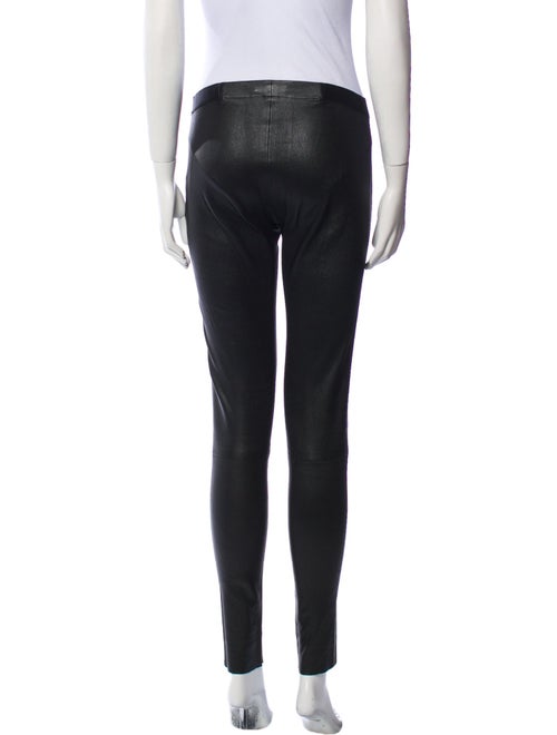 Alice + Olivia Lamb Leather Skinny Leg Pants