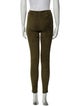 Alice + Olivia Lambskin Skinny Leg Pants