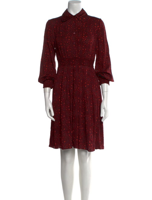 Alice + Olivia Silk Knee-Length Dress