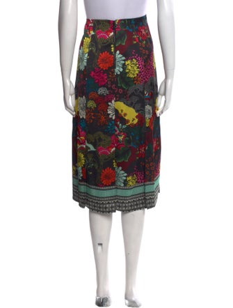 Alice + Olivia Printed Knee-Length Skirt