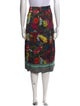 Alice + Olivia Printed Knee-Length Skirt