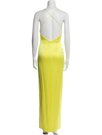 Alice + Olivia V-Neck Long Dress