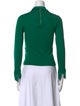 Alice + Olivia Wool Long Sleeve Polo