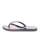 Alice + Olivia Rubber Printed Flip Flops
